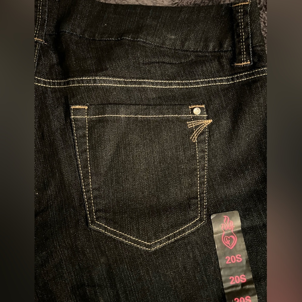 NWT Torrid Pink Label Straight Leg Denim Jeans sz 20 - Picture 6 of 12
